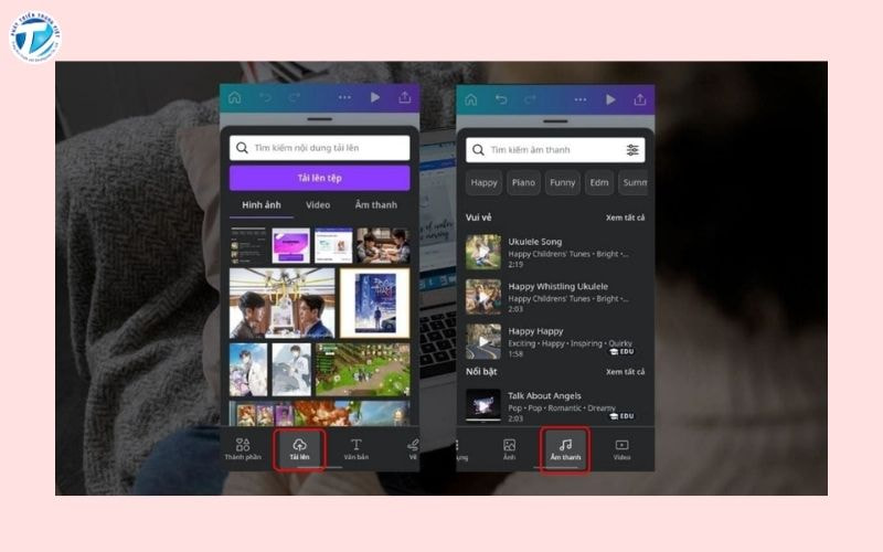 Thiết kế poster trên điện thoại bằng Canva